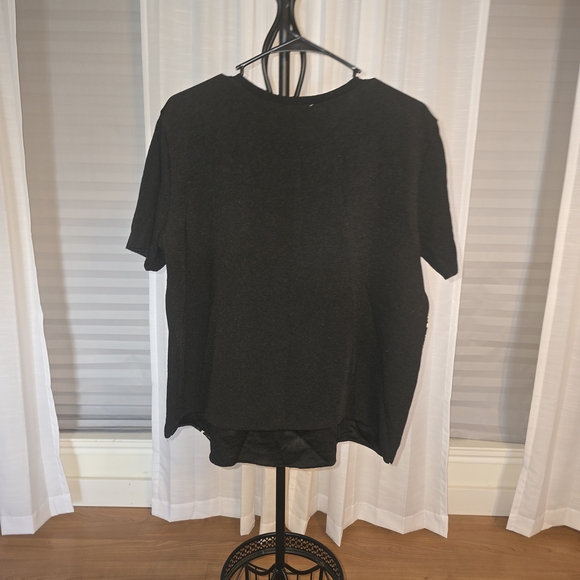 Zara Black and Cream Paisley Blouse - Picture 6 of 7